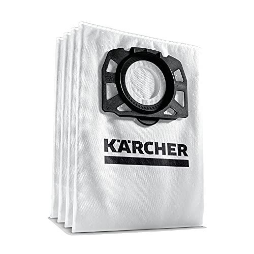 Karcher MV4 MV5 MV6 KNT4 Series SMS Vacuum Bags Pack Of 4 Genuine